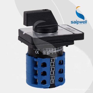 O interruptor roary da série Saip / Saipwell LW 26 de 2014 aplica-se a 440V CA 50HZ ou 240V abaixo dos circuitos da CC (LW26-20 AMMETER)